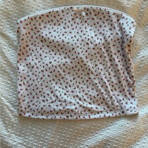 Rue 21 Floral Strapless Top